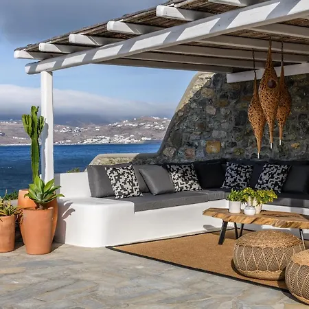 Βίλα Cosset Mykonos With Pool, Sea View & Sunset - By One *