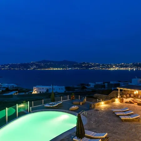 Cosset Mykonos With Pool, Sea View & Sunset - By One Ornos (Mykonos)