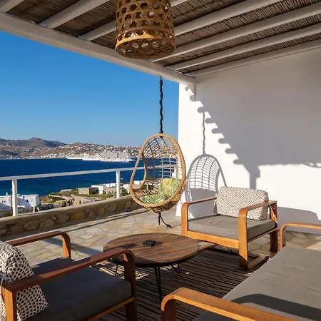 Cosset Mykonos With Pool, Sea View & Sunset - By One