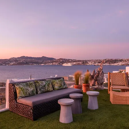 Cosset Mykonos With Pool, Sea View & Sunset - By One Villa