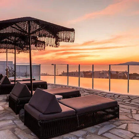 Cosset Mykonos With Pool, Sea View & Sunset - By One