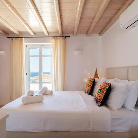 Cosset Mykonos With Pool, Sea View & Sunset - By One Ornos (Mykonos)