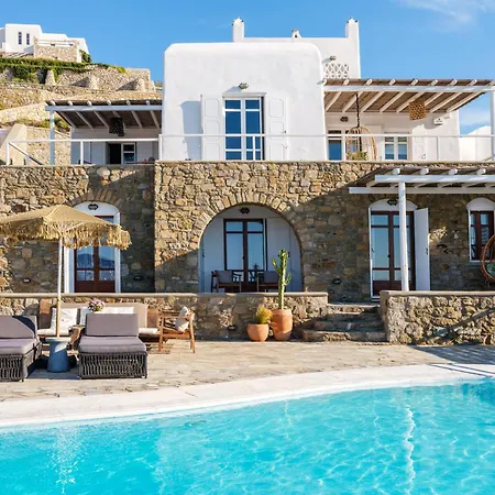 Cosset Mykonos With Pool, Sea View & Sunset - By One * Ornos (Mykonos)