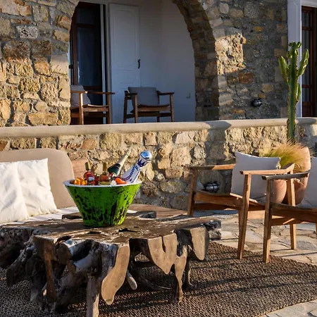 Vila Cosset Bohochic Sea&harbourview And Sunset By One-villas Ornos (Mykonos)