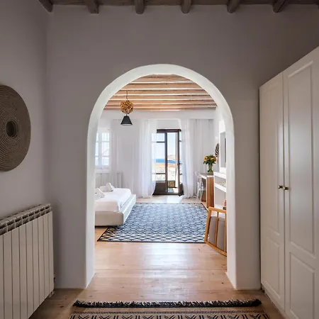 Cosset Mykonos With Pool, Sea View & Sunset - By One * Ornos (Mykonos)