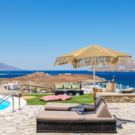 Vila Cosset Bohochic Sea&harbourview And Sunset By One-villas Ornos (Mykonos)