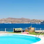 Vila Cosset Mykonos With Pool, Sea View & Sunset - By One