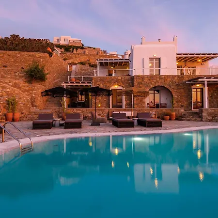 Cosset Bohochic Sea&harbourview And Sunset By One-villas Ornos (Mykonos)