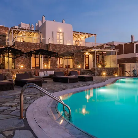 Vila Cosset Mykonos With Pool, Sea View & Sunset - By One *