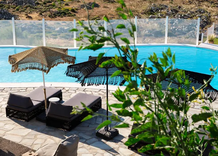 Villa Cosset Bohochic Sea&harbourview And Sunset By One-villas Ornos (Mykonos)